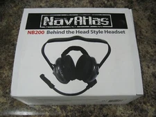 NavAtlas NB200 Behind the Head Style Powersports Headset NEW headphones