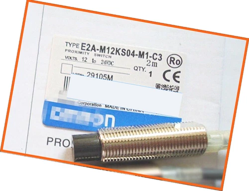 1 Stück Neu Omron E2A-M12KS04-M1-C3 Näherungssensor Kostenloser Versand  - Bild 1 von 2