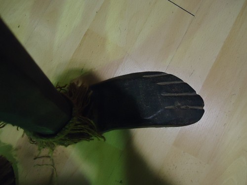 Figura de madera estilo africano 115cm muy basto ver fotos España - Imagen 18 de 19