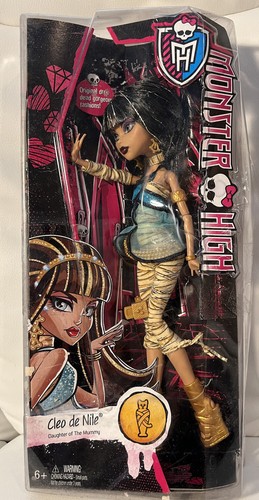 Mattel Monster High Cleo de Nile Daughter of the Mummy Doll Original Ghouls Pics