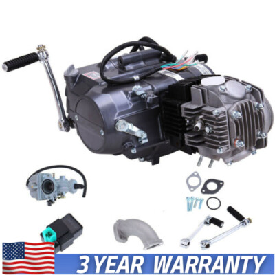 #ad 125CC 4 Stroke CDI Motor Engine Kit Pit Dirt Bike ATV Quad For Honda CRF50 Z50 S $314.38