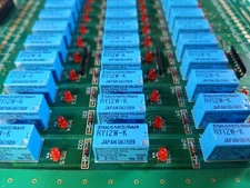 Relay Control Board 12VDC RY12W-K  8Pin 0.5A 120VAC TAKAMISAWA for parts