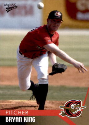 2004 Capital City Bombers Multi-Ad #15 Bryan King Englewood Colorado CO Card