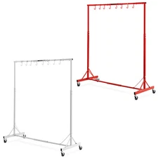 Uimoso Painting Rack Adjustable Paint Hanger 8 Hooks Auto Body Painting Stand