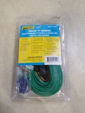 Seachoice 13941 Marine Boat Flat 4 Pin 25' Color Coded Trailer Light "Y" Harness