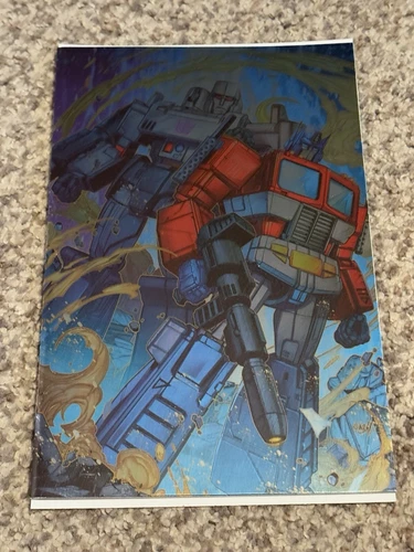 Transformers #1 FAN EXPO Portland ~  Jonboy Meyers Virgin Foil Variant