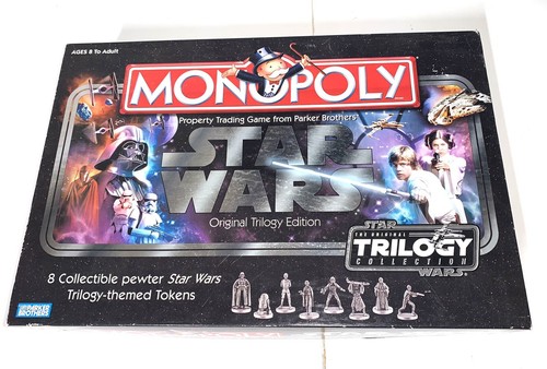 Star Wars Trilogy Edition Monopoly 2004 Rebel Cards Only - Picture 4 of 6