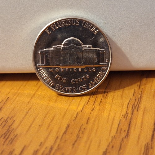 1956 D Jefferson Nickel Gem Bu Uncirculated Nice Color - Picture 4 of 8