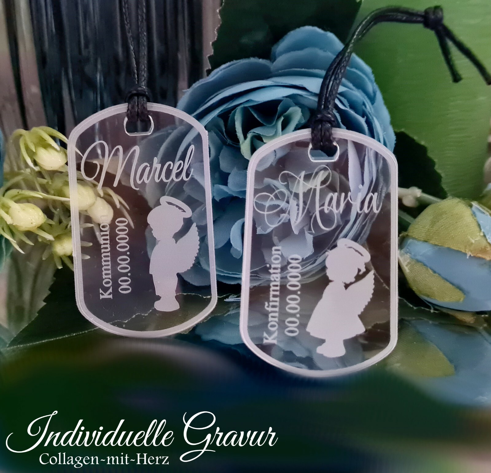 Schlüsselanhänger Geschenk Kommunion Konfirmation Taufe Junge Mädchen Auswahl