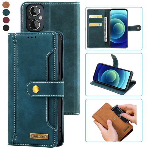Funda para tarjeta estilo portátil OnePlus Nord N20 5G, funda de cuero magnética abatible para teléfono - Imagen 6 de 22