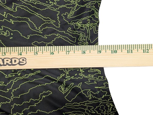 Nike Boy's YMD Black/Neon Yellow Squiggle Dri-Fit Training Shorts Size XL - Picture 8 of 9