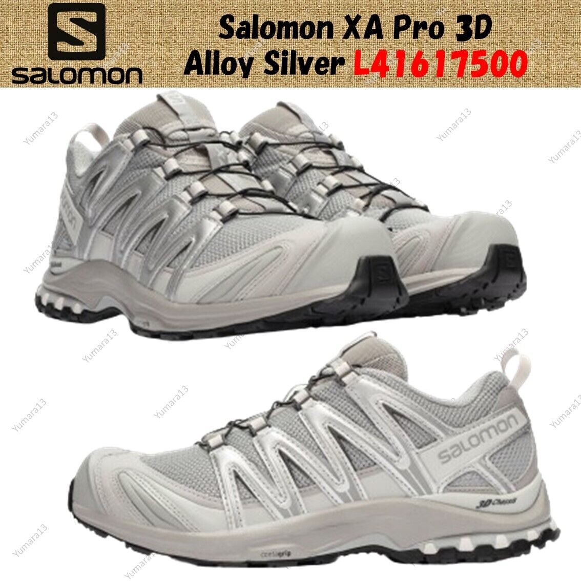 Salomon XA Pro 3D Alloy Silver Grey L41617500 Men's Size | eBay Salomon XA Pro 3D Alloy Silver Grey L41617500 Men's Size | eBay