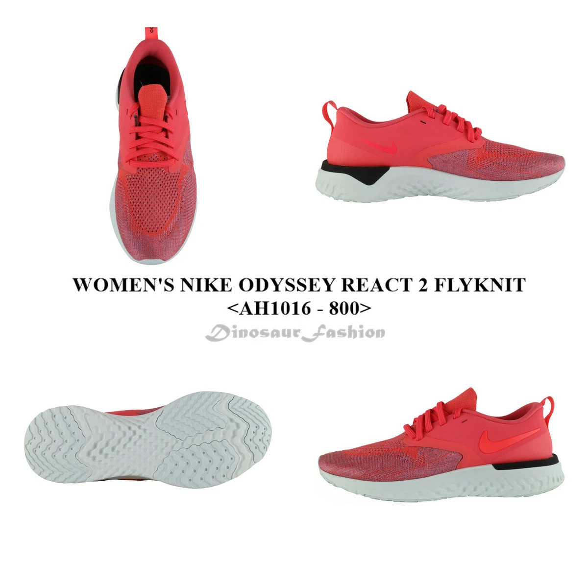 Nike Odyssey React 2 Flyknit Ember Glow (Women's)
