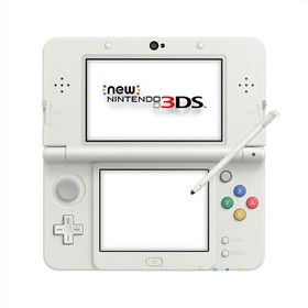 USED Japanese New Nintendo 3DS WHITE with all items KTR-001