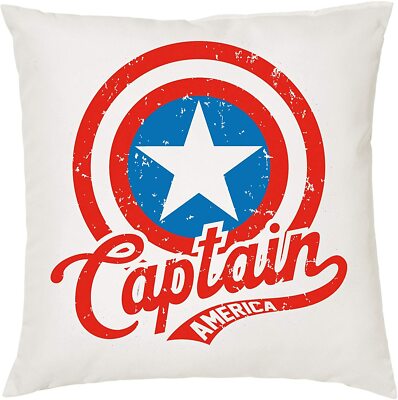 Youth Designz Dekokissen Captain America Kissen mit Füllung Nerd Deko Thor Hulk
