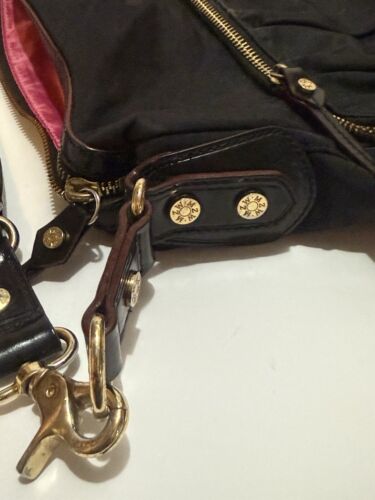 MZ Wallace Coco Crossbody (Black w/ Gold Tone Hardware) Bad Tote Purse - Picture 9 of 11