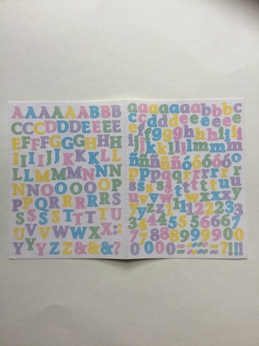 Creative Memories Mini ABC/123 Stickers - Picture 12 of 24