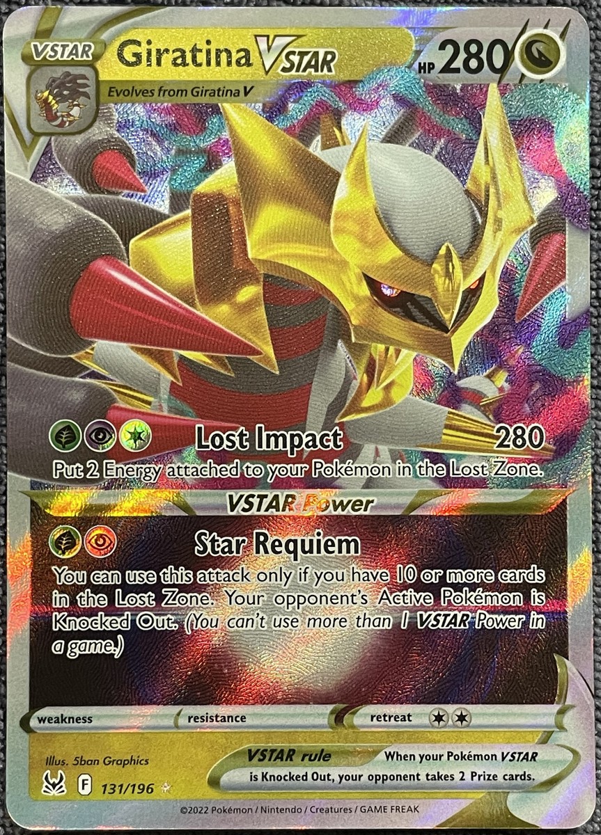 Pokemon - Giratina Vstar - 131/196 - Ultra Rare Card Lost Origin