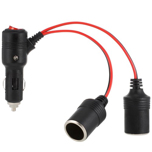 Cigarette Lighter Adapter Plug Extension Cord Outlet Splitter - 第 1/11 張圖片
