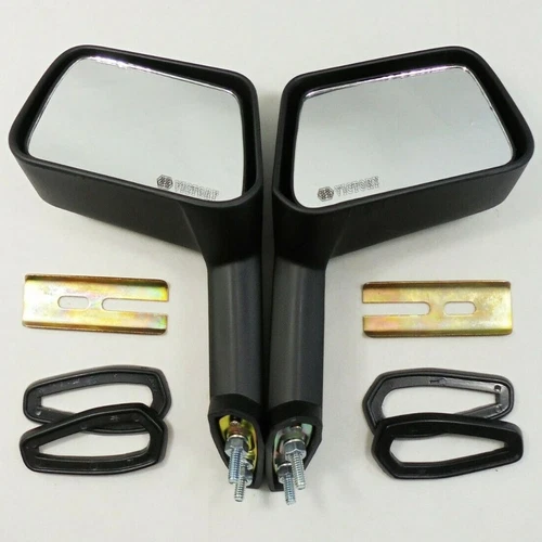 For Mazda B2000 Truck Pickup 1986-87 Black Install JDM Fender Mirrors RH & LH