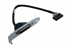 HP Parallel Port Adapter 611900-001 Rev. B Full  Profile Bracket 25-Pin