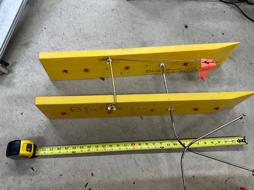 Wille Skee Mate Dual Planer Boards (2) for Trolling - Great shape - Picture 2 of 6