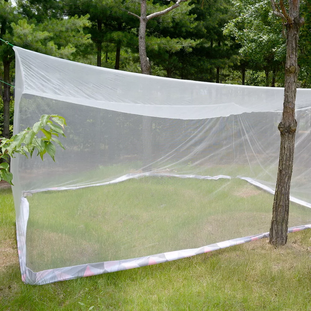 White cheap mosquito netting