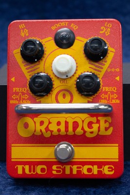 Orange Two Stroke Boost EQ Guitar Effects Pedal