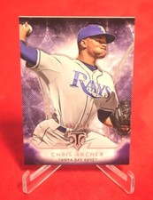 Chris Archer Triple Threads Topps 2015 Baseball Card #99 /354