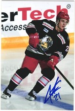Andy Miele Autographed 4x6 Color Photo Grand Rapids Griffins #21