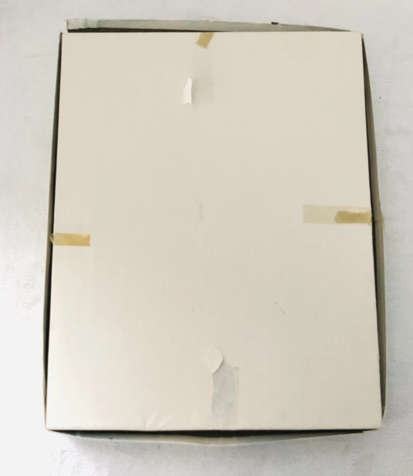 "Juego de bautizo vintage Madonna bebé caja solo de colección 17"" religiosa María Jesús" Foto 4 de 4