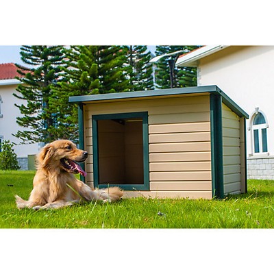 New Age Pet ecoChoice Rustic Lodge Dog House