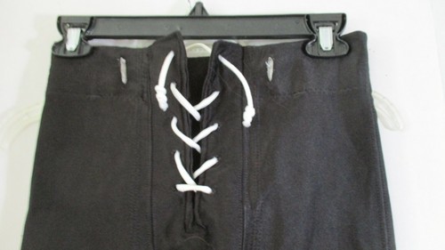 Riddell ~ schwarze Fußballhose Halloween Kostüm ~ 24" Taille - Bild 2 von 3