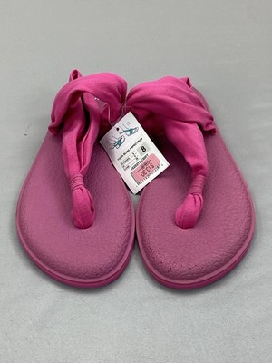 Sanuk Yoga Sling 2 Spectrum Shoes Womens Size 8 Cabaret Sandals 1020273 CBRT