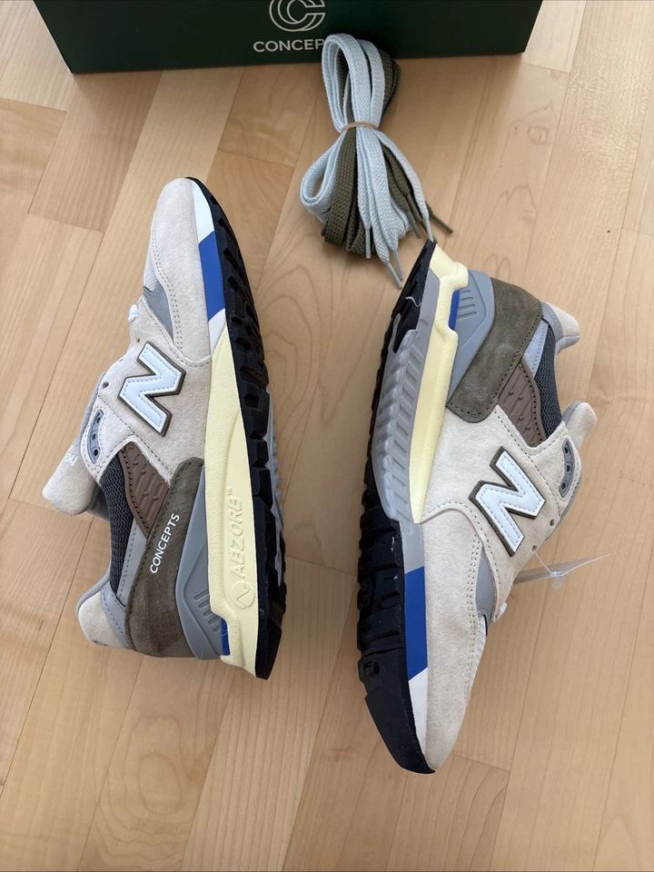 Größe 8 - New Balance Concepts x 998 Made in USA 2023 C-Note - 10th Anniversary - Bild 4 von 4