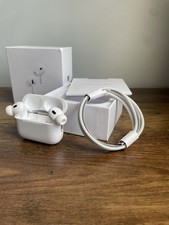 Apple AirPods Pro 2nd Gen White Bluetooth MagSafe Charging Case