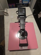 Heat Press Machine 15 x 15in Sublimation Printer Transfer for DIY T-shirt Pillow