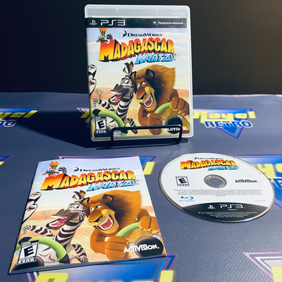Madagascar Kartz (Sony PlayStation 3 PS3, 2009 Activision) CIB Complete