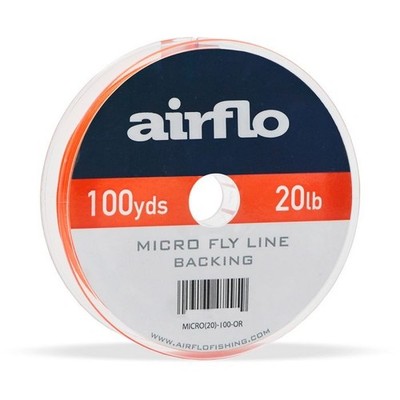 Airflo Micro Poly Orange Backing Fliegenschnurrücken