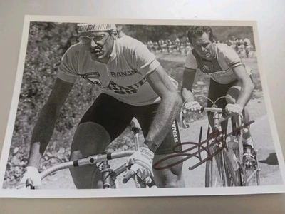 Autographe De Bernard Hinault Tour De France Cycliste 12/17 - Photo 1/2