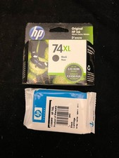Genuine OEM HP 74xl Black In Cartridges Qty 2