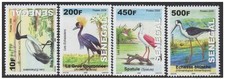 Senegal 2009/2011 Waders Fauna 4 Values RARE Mint