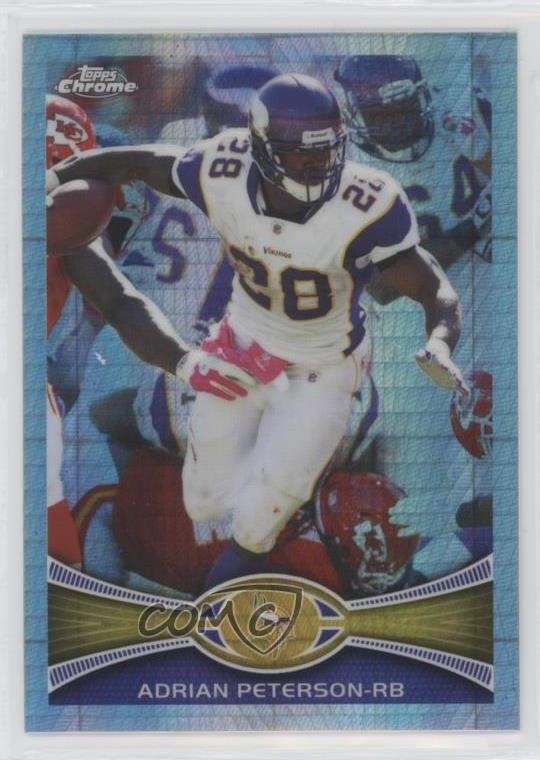2012 Topps Chrome Prism Refractor 26/216 Adrian Peterson #158 k5j
