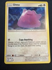 Ditto 17/18 Ultra Rare Detective Pikachu Pokemon Holo on eBay