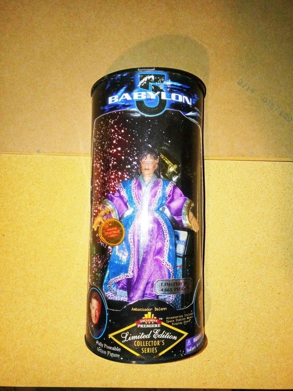 Babylon 5 Limited Edition Collector's Series Ambassador Delenn Action Figure NEW