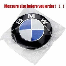 Fit For Bmw Rear Trunk Emblem 74mm2.9inch Compatible Replacement Badge