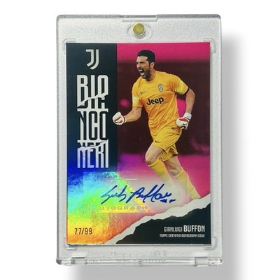 Gianluigi Buffon /99 Auto Topps Juventus Team Set 2023/24 Autograph No PSA