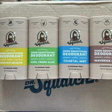 Dr Squatch Deodorant Bundle Pack Of 4
