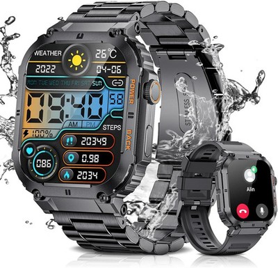 Smartwatch Men's Phone Function Wristwatch Sport Watch for Samsung iPhone Xiaomi