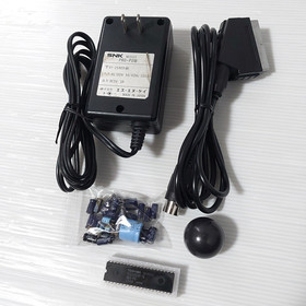 SNK NEO GEO AES Japanese Console RGB Bypass BIOS socket Recap AES3-4 #058249